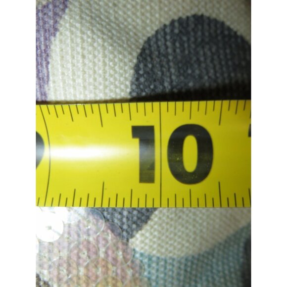 Coach 2010 Kristin Op Art Sequined Canvas & leather Crossbody Satchel Hobo - Picture 12 of 13